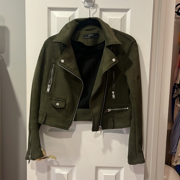 Suede Zara Jacket - Picture 3 of 4